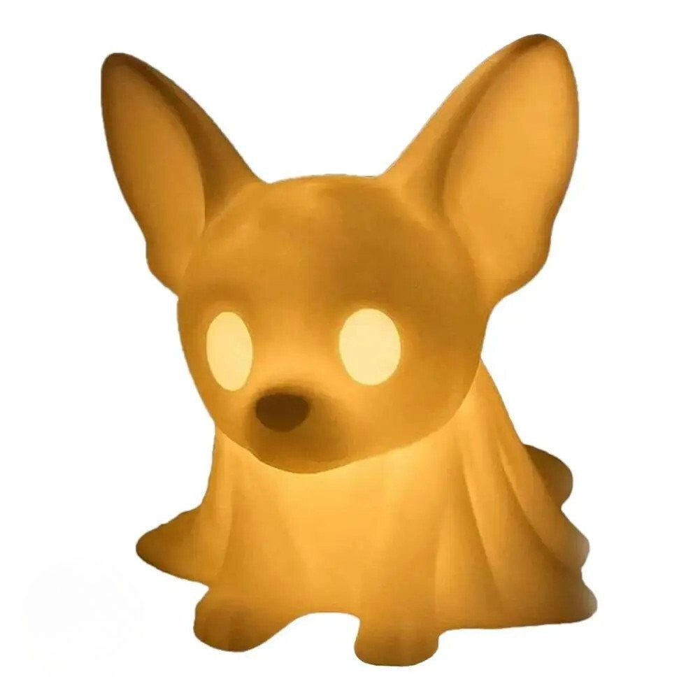 Chihuahua Halloween Ghost Night Lamp