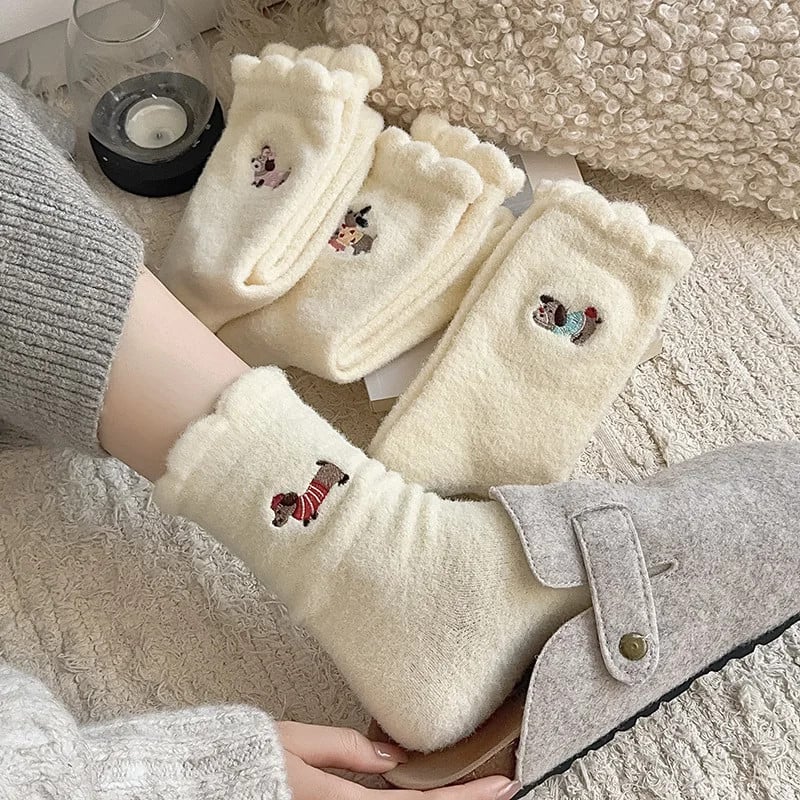 Rosie's Sausage Socks!