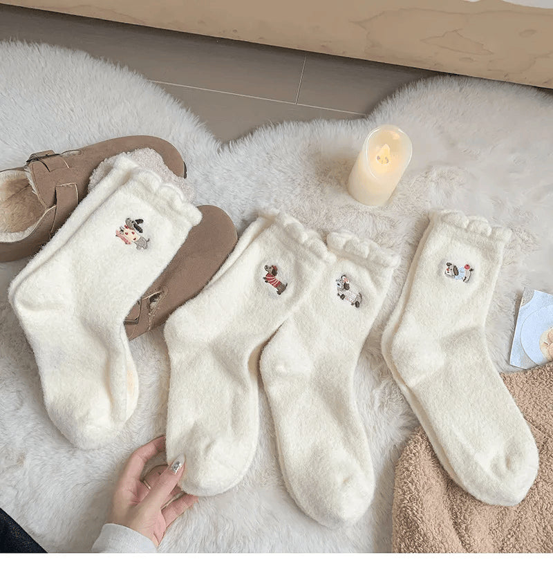 Rosie's Sausage Socks!