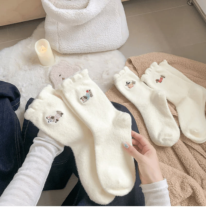 Rosie's Sausage Socks!