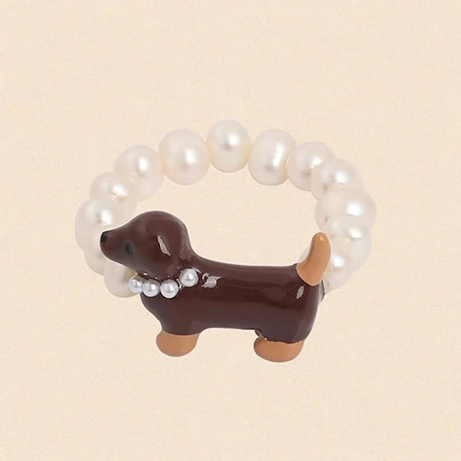 Pawsitively Doxie Ring