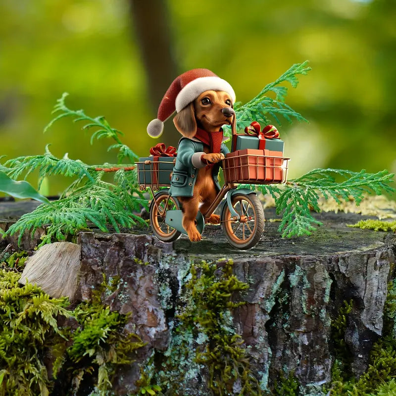 Dachshund Christmas Ornament – Festive & Fun!