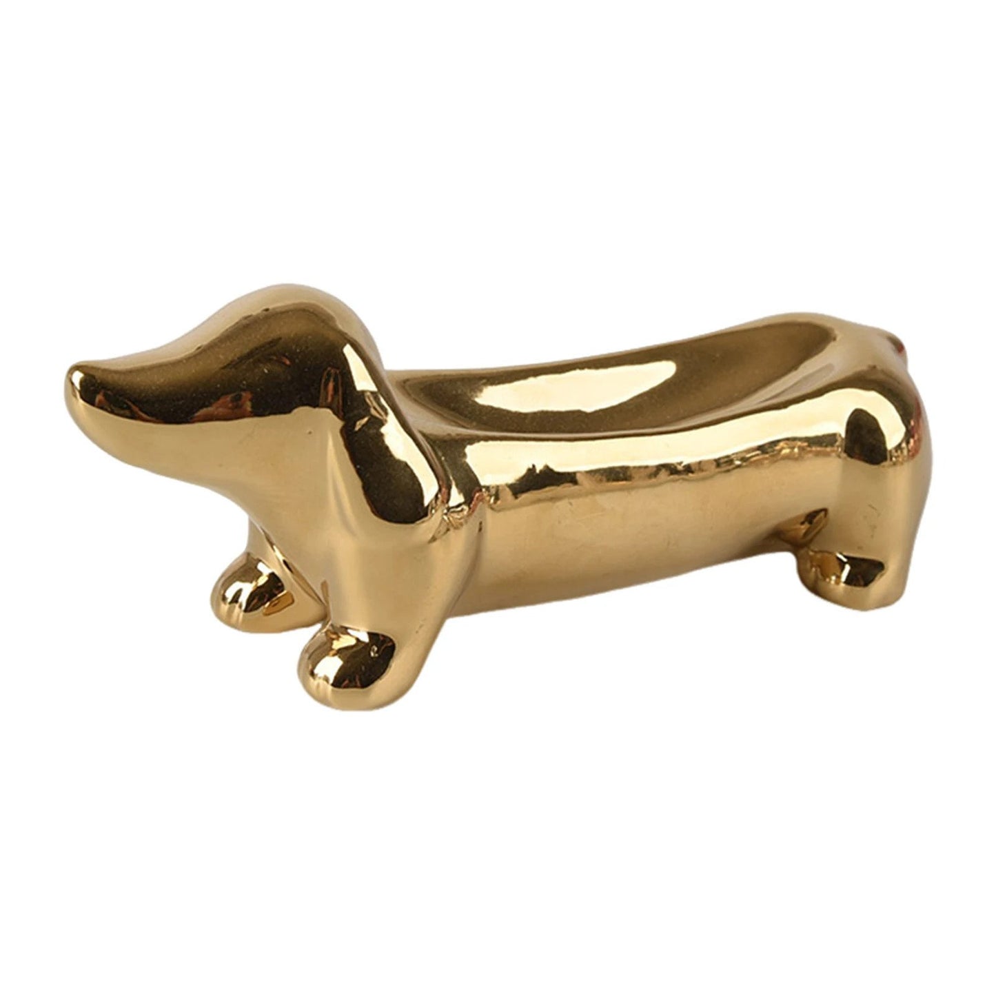 Cute Dachshund Rings Holder