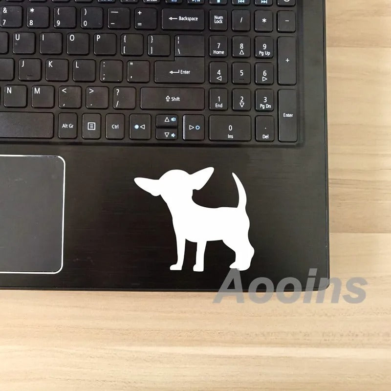 Personalized Chihuahua Vinyl Decal