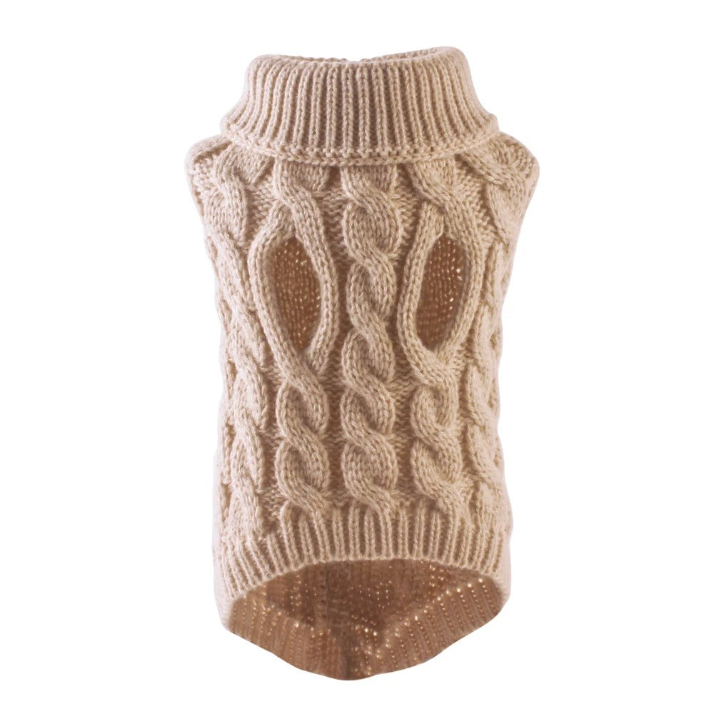 Cozy Turtleneck Sweater for Small Dogs