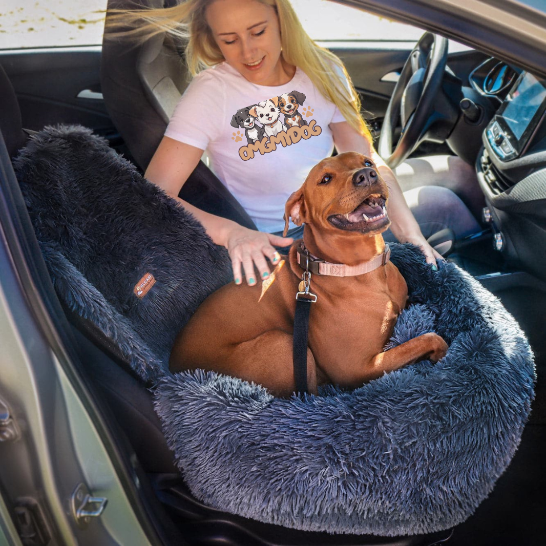 OmgMyDog™ Calming Pet Car Bed