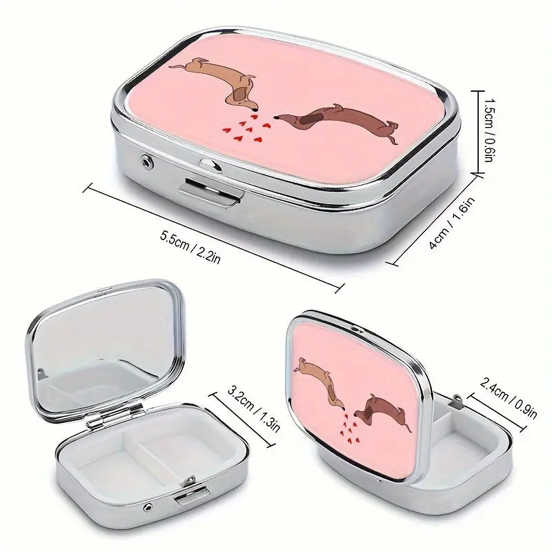 Doxie Dog Love Pill Box