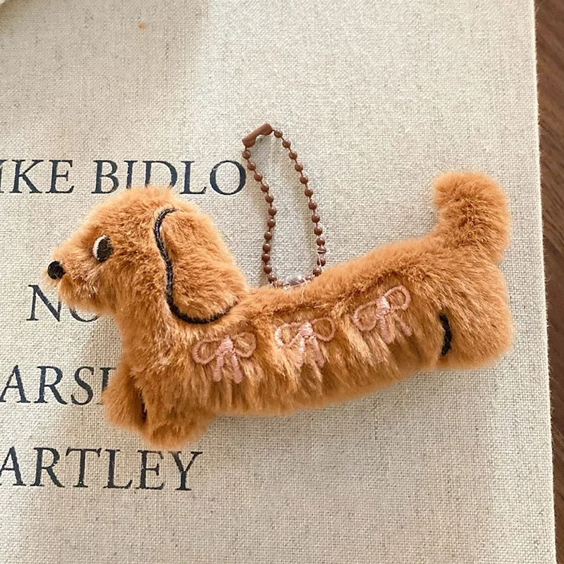 OmgMyDog™ Dachshund Plush Keychain