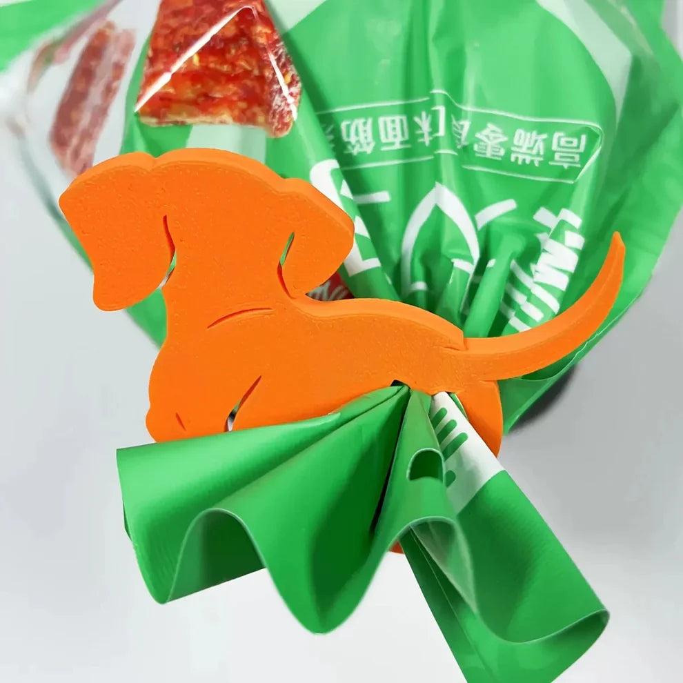 Dachshund Bread Bag Clip