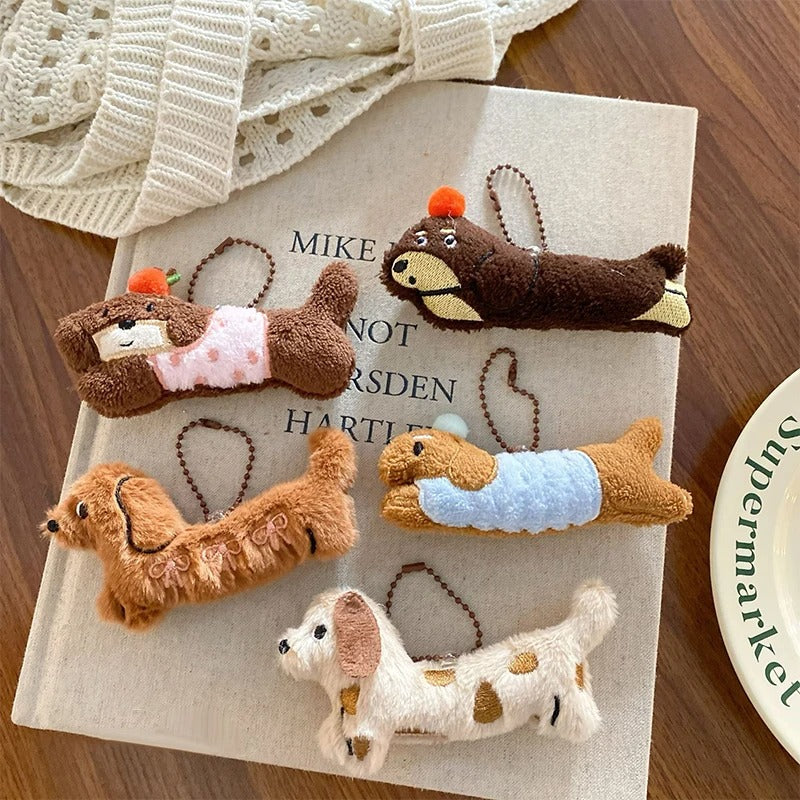 OmgMyDog™ Dachshund Plush Keychain