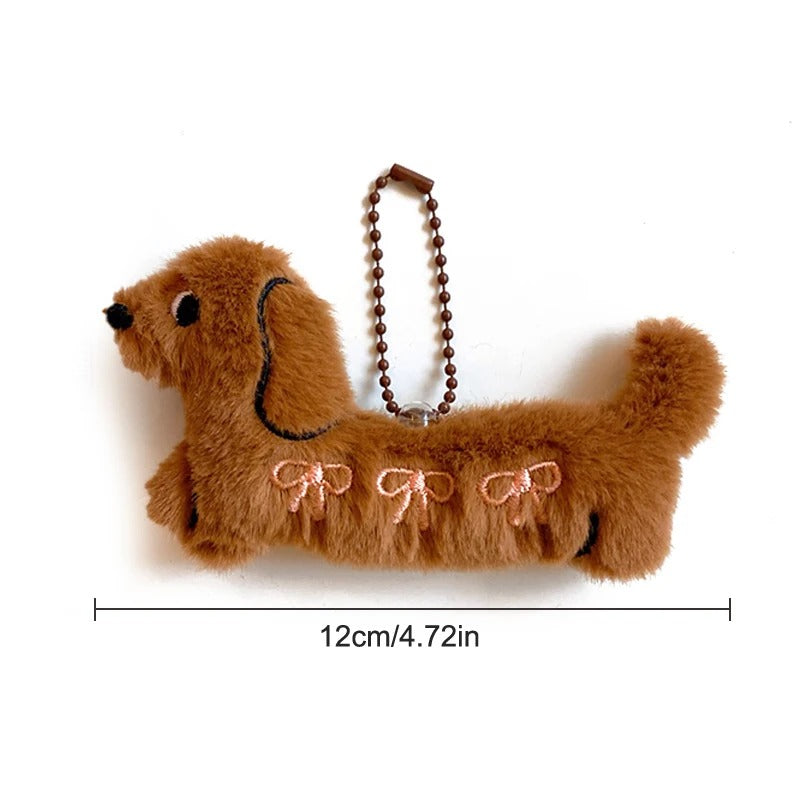 OmgMyDog™ Dachshund Plush Keychain
