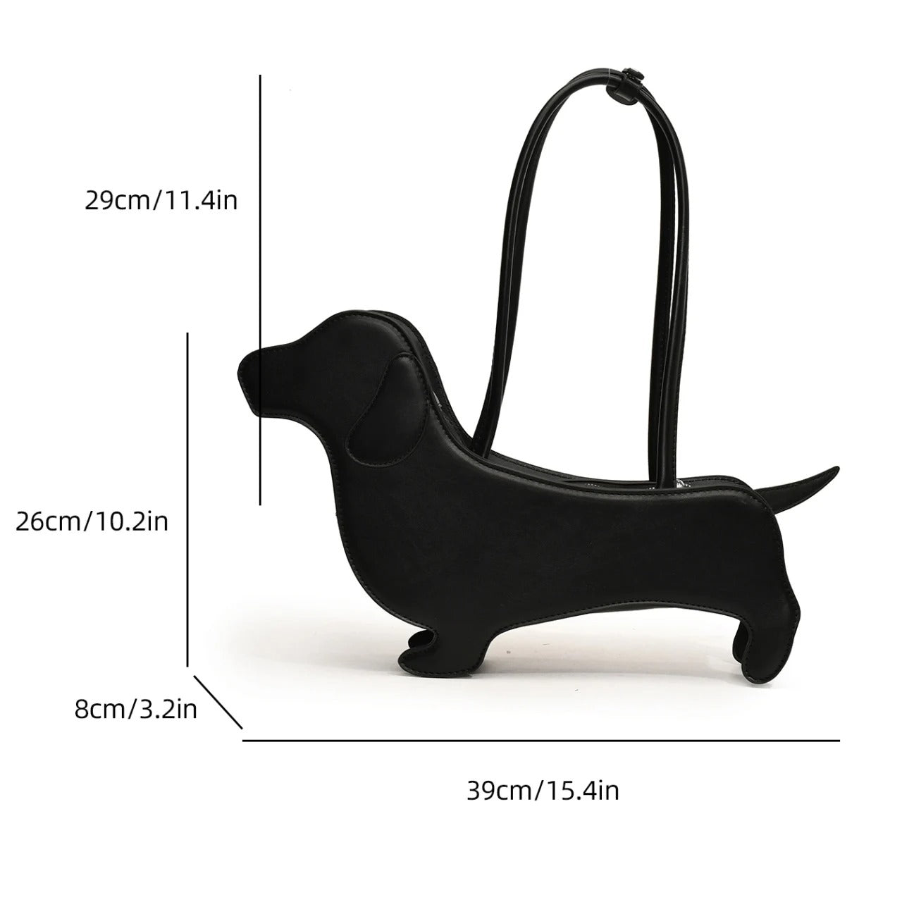 Dachshund Shape Handbag