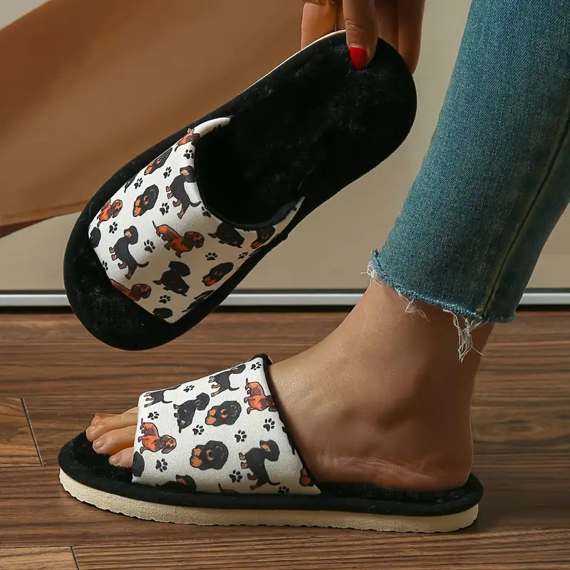 Cozy Dachshund Love Slides