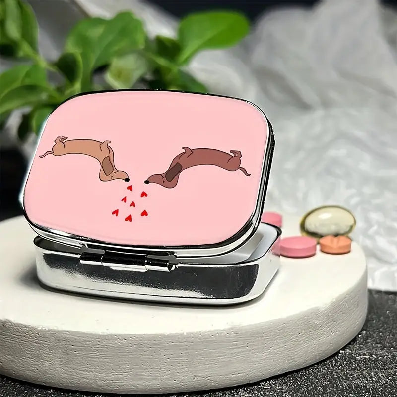 Doxie Dog Love Pill Box