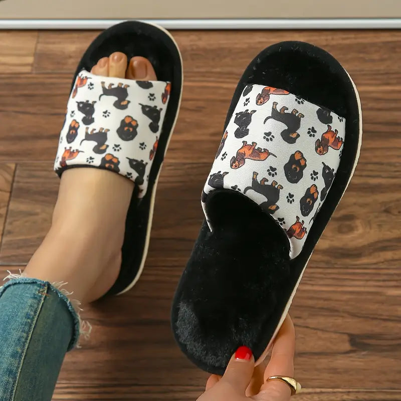 Cozy Dachshund Love Slides