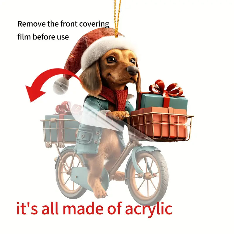 Dachshund Christmas Ornament – Festive & Fun!