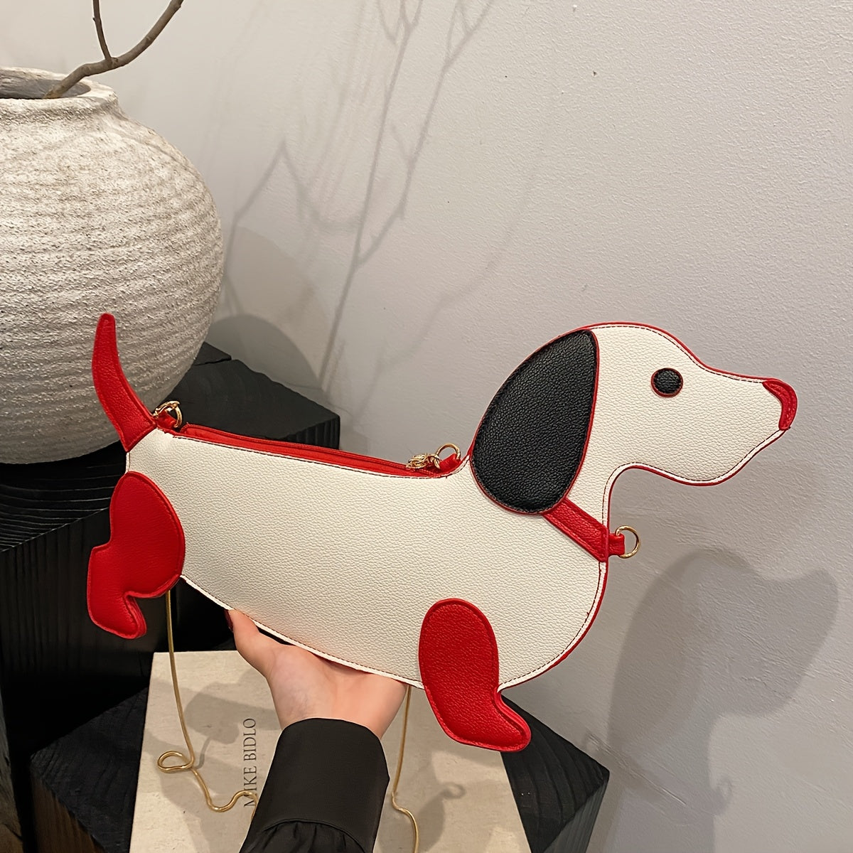 Trendy Dachshund Crossbody Purse