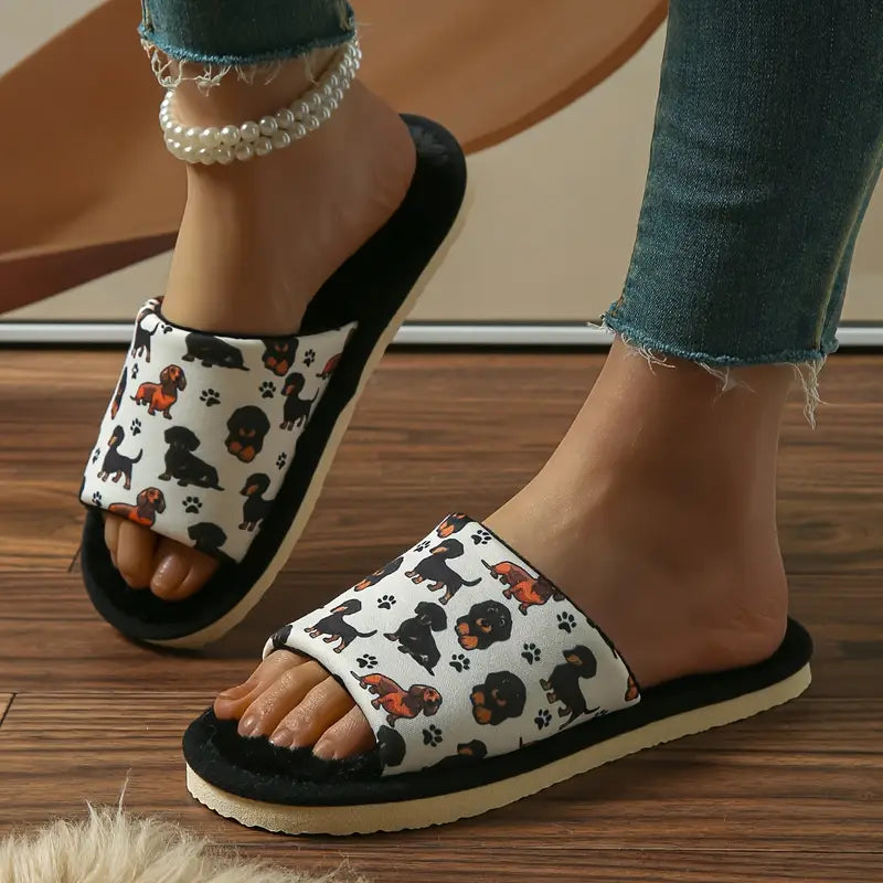 Cozy Dachshund Love Slides
