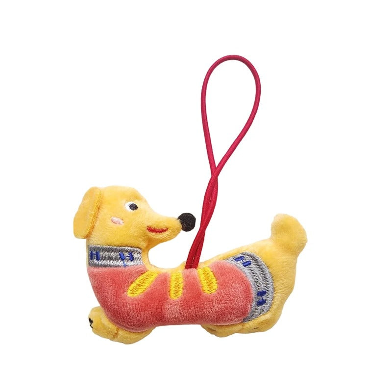 OmgMyDog™ Adorable Dachshund Plush Keychain