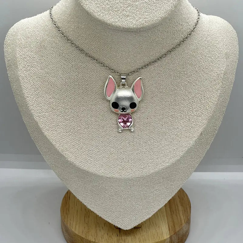 Chihuahua Charm Pendant Necklace