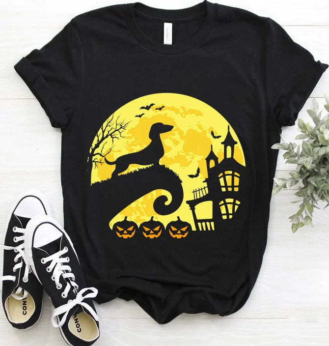 Dachshund Halloween PNG