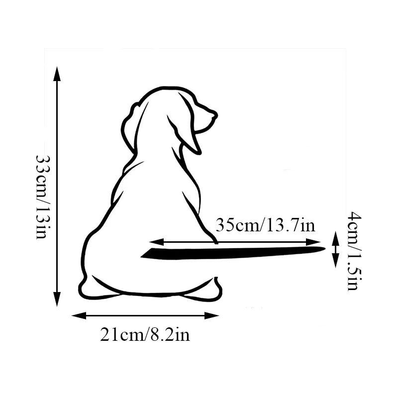 Dachshund Dog Car Sticker