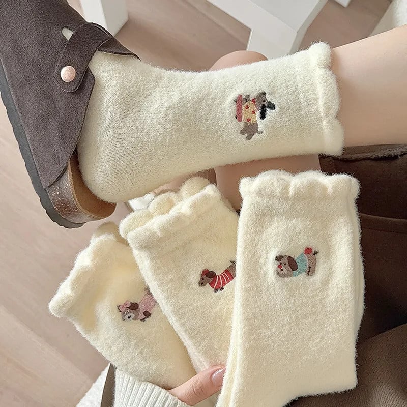 Rosie's Sausage Socks!