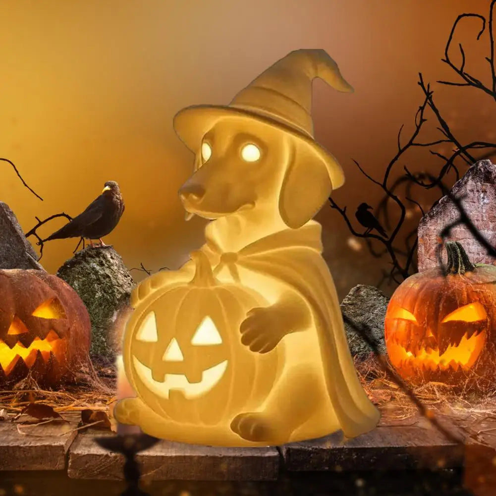 Dachshund Halloween Ghost Night Lamp