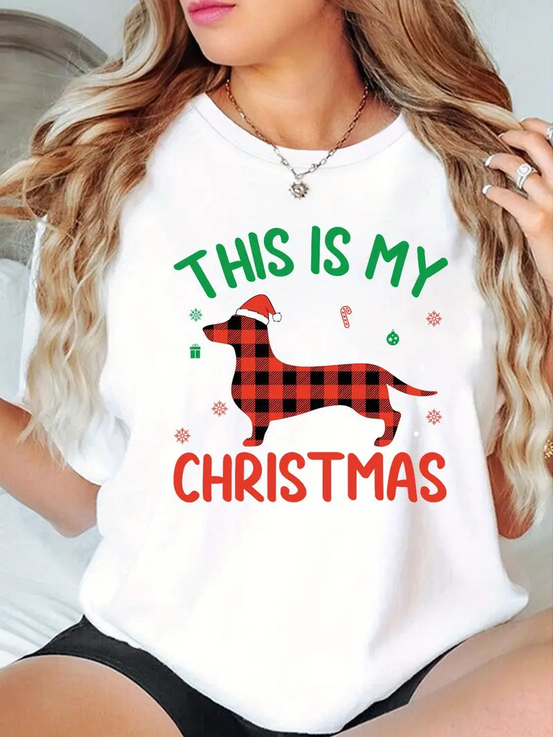 This is My Christmas Dachshund T-shirt