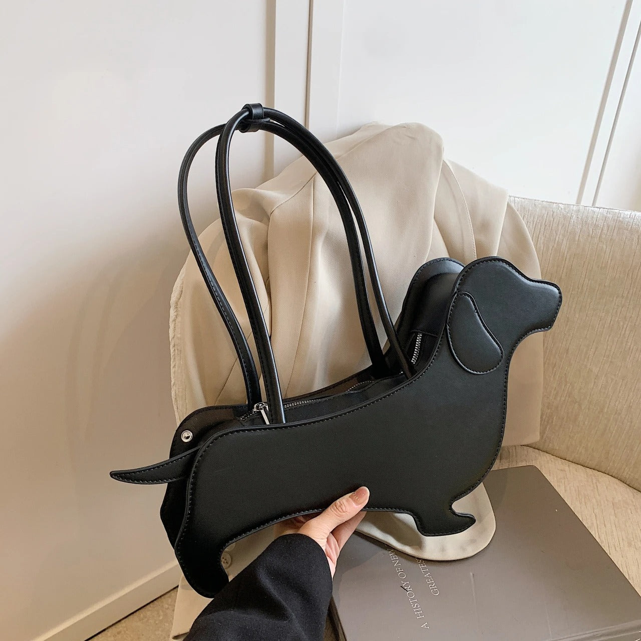 Dachshund Shape Handbag