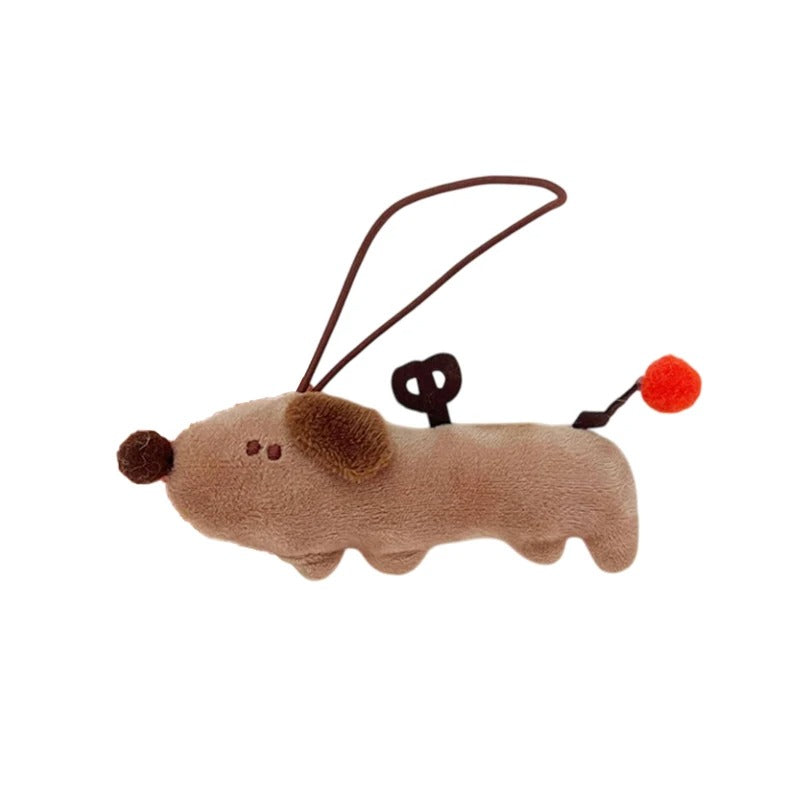 OmgMyDog™ Adorable Dachshund Plush Keychain