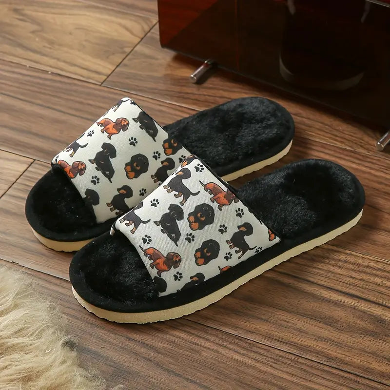 Cozy Dachshund Love Slides