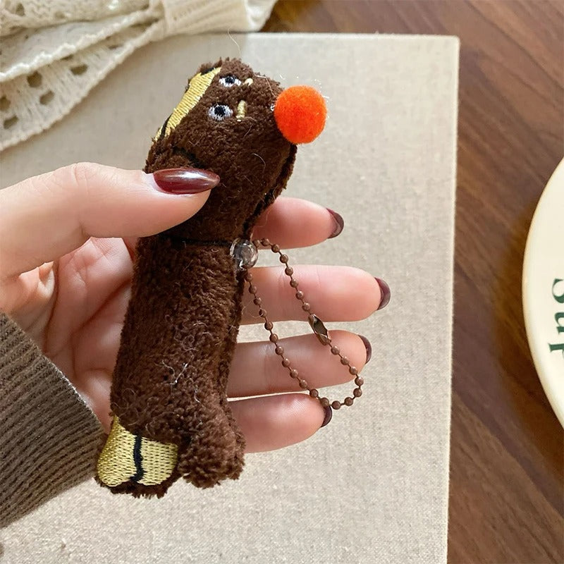 OmgMyDog™ Dachshund Plush Keychain