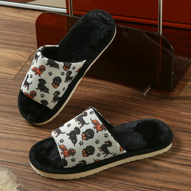 Cozy Dachshund Love Slides