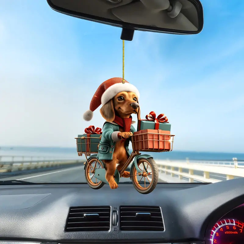 Dachshund Christmas Ornament – Festive & Fun!