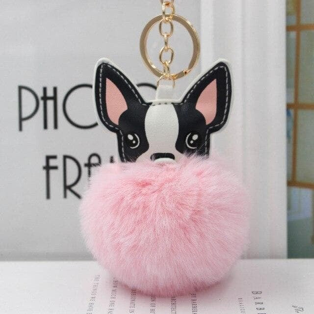 Fur Ball Chihuahua Keychain
