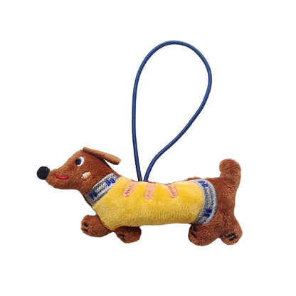 OmgMyDog™ Adorable Dachshund Plush Keychain