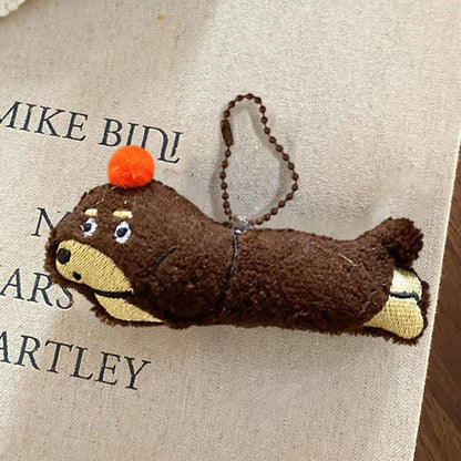 OmgMyDog™ Dachshund Plush Keychain