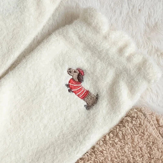 Rosie's Sausage Socks!