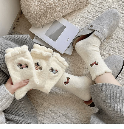 Rosie's Sausage Socks!