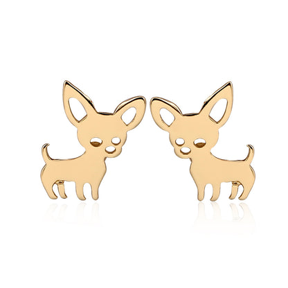 Adorable Chihuahua Puppy Earrings