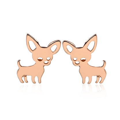 Adorable Chihuahua Puppy Earrings