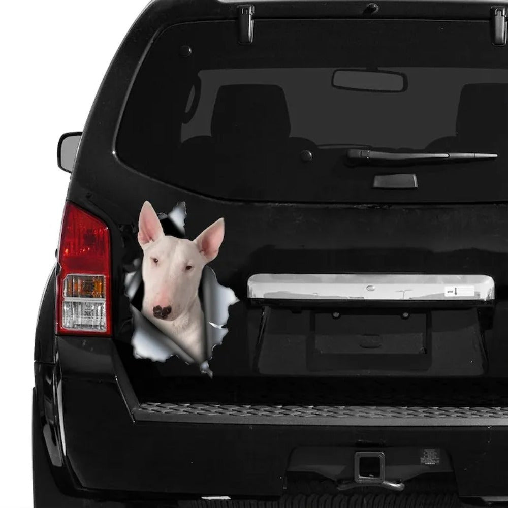 Bull Terrier Car Decal