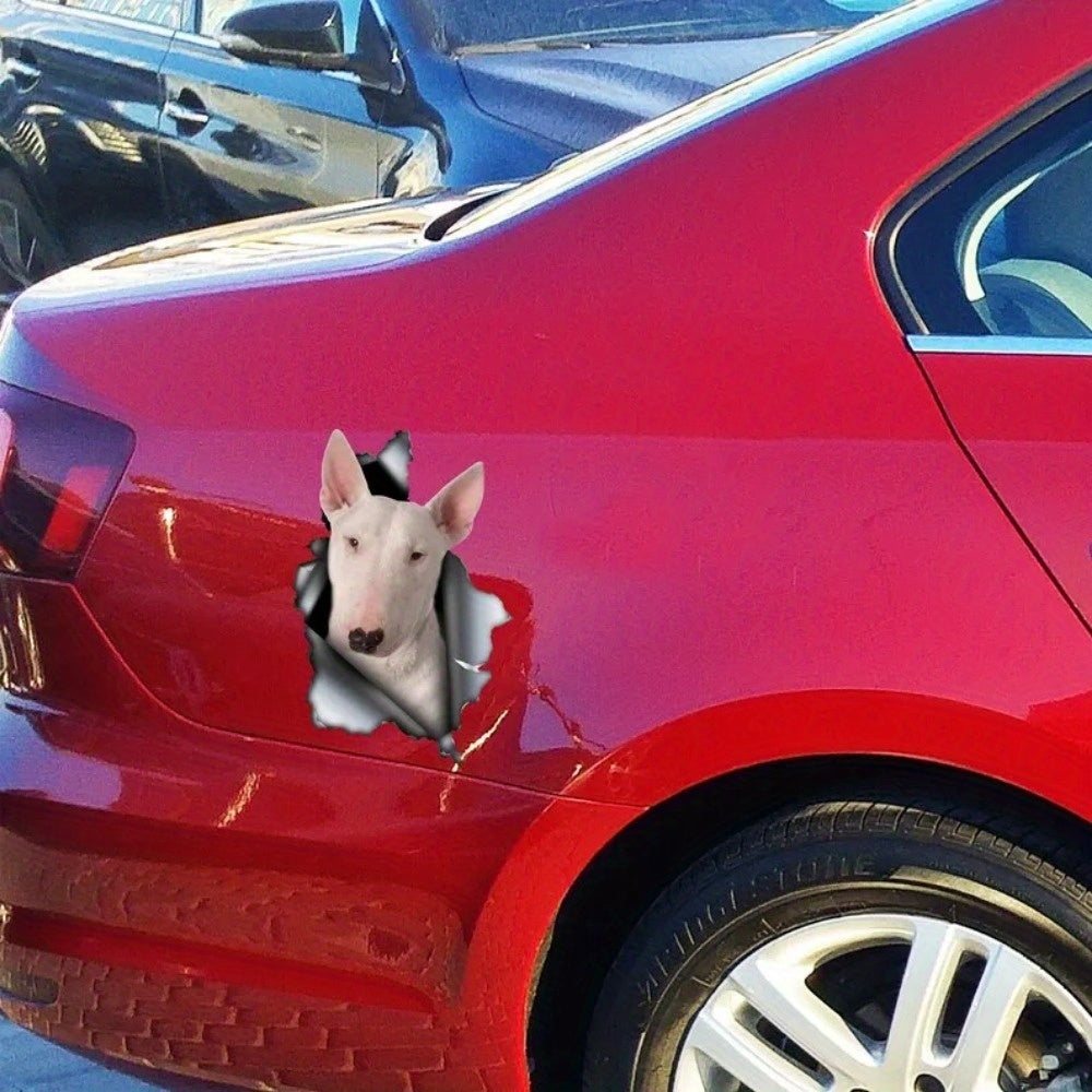 Bull Terrier Car Decal