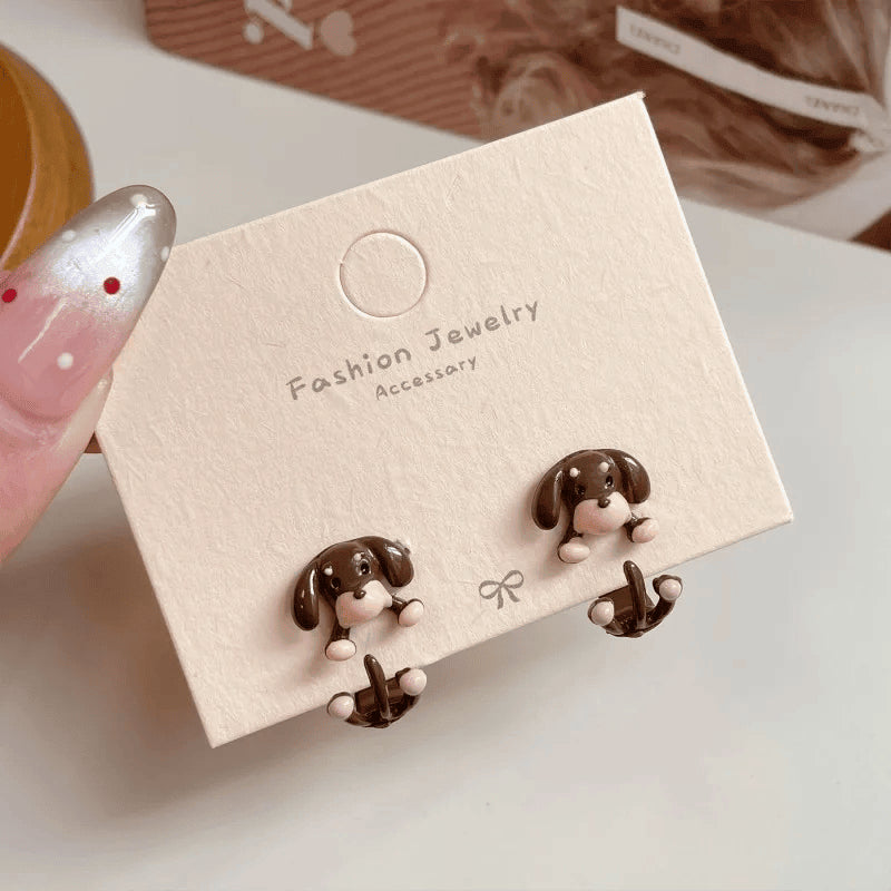 Cute Dachshund Earrings