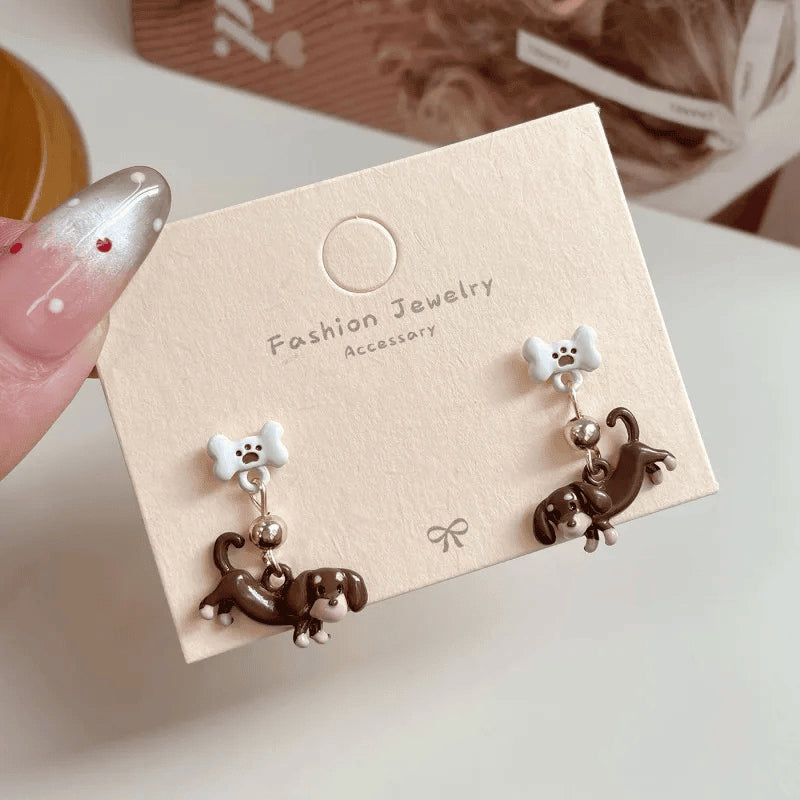 Cute Dachshund Earrings