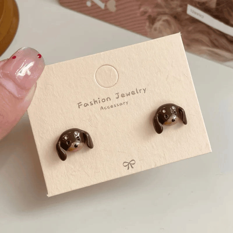 Cute Dachshund Earrings