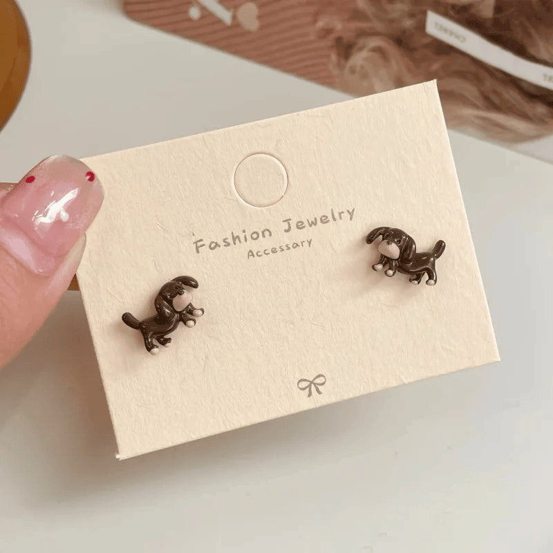 Cute Dachshund Earrings