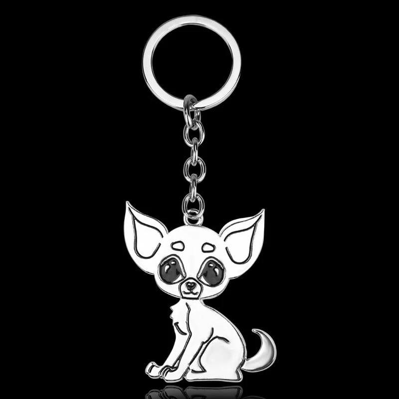 Chihuahua Pendant Keyring
