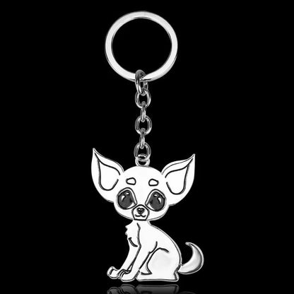 Chihuahua Pendant Keyring
